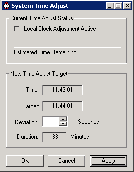 Xybernetics ABB 800xA : Adjust Windows Time