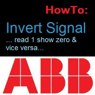 Invert Digital Signals In ABB 800xA