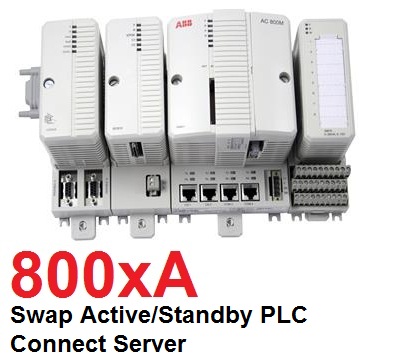 ABB 800xA Infi90 Swapping Active And Standby PLC Connect Server