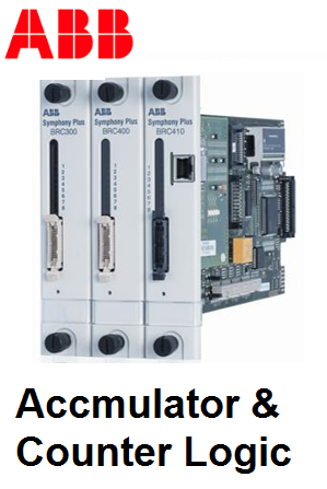 ABB Harmony Logic Accumulator Counter