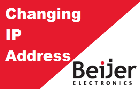 TechTalk - Beijer QTERM : Change IP Address