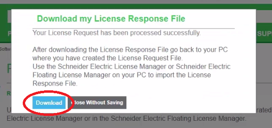 Xybernetics Schneider Electric Control Expert Download Response License XML File