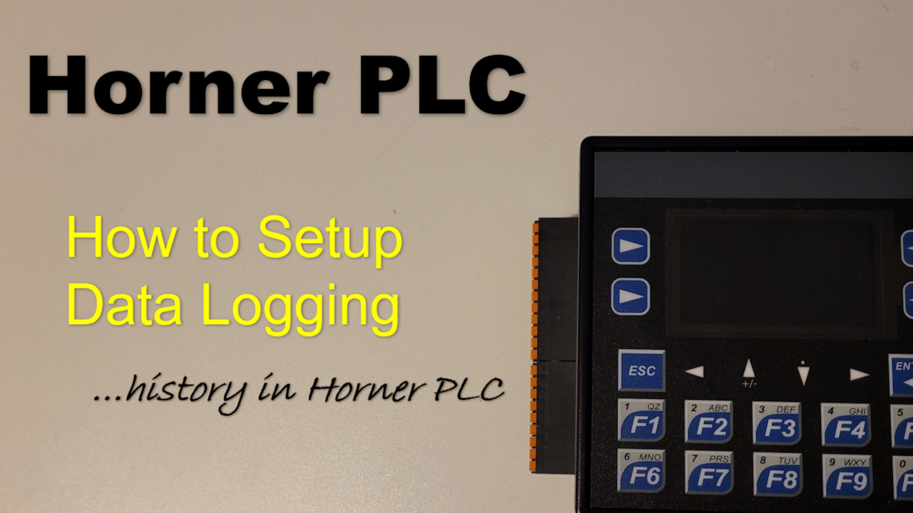 Horner Data Logging On A Horner PLC Using CScape