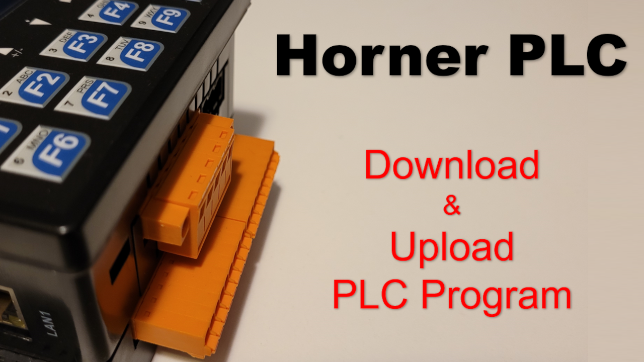 Horner Download And Upload Horner PLC Program