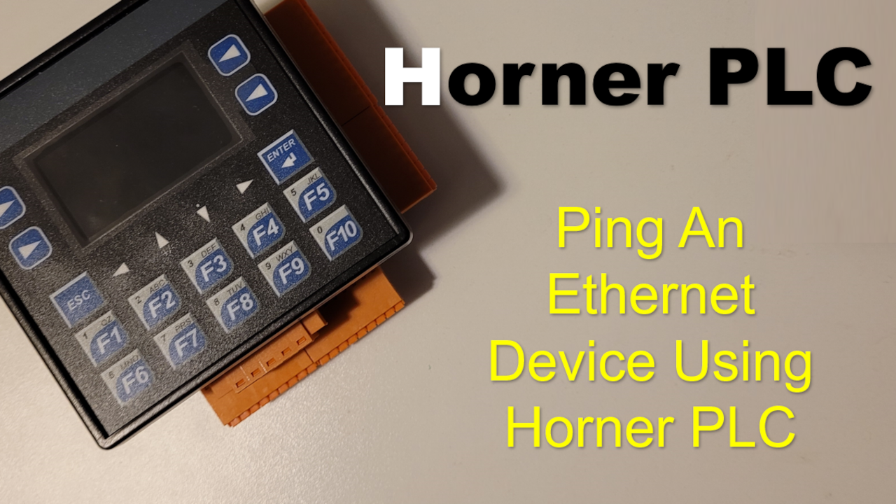 Horner Ping An Ethernet Device Using Horner PLC
