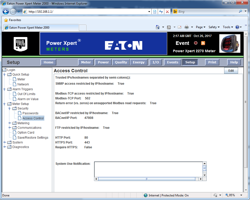 Xybernetics PMX 2000 - Reset Gateway Card Back To Its Default Factory Settings