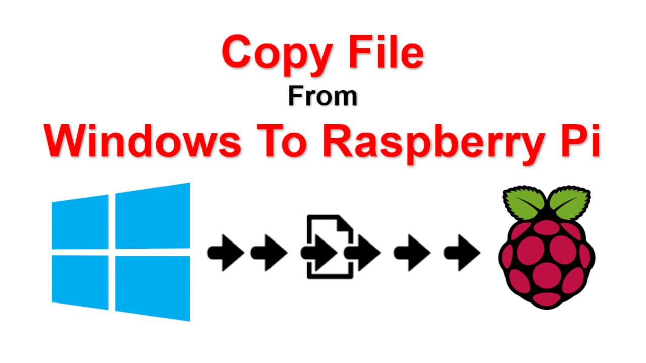 Copy File From Windows To Raspberry Pi
