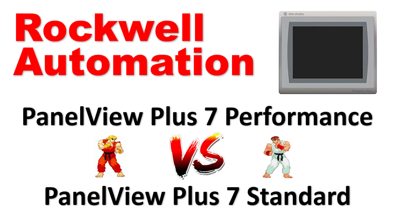 Difference Between PanelView Plus 7 Standard And Performance