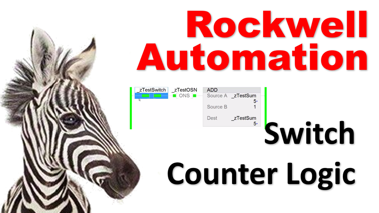 Sllen0-Bradley Rockwell Studio 5000Logic Switch Counter