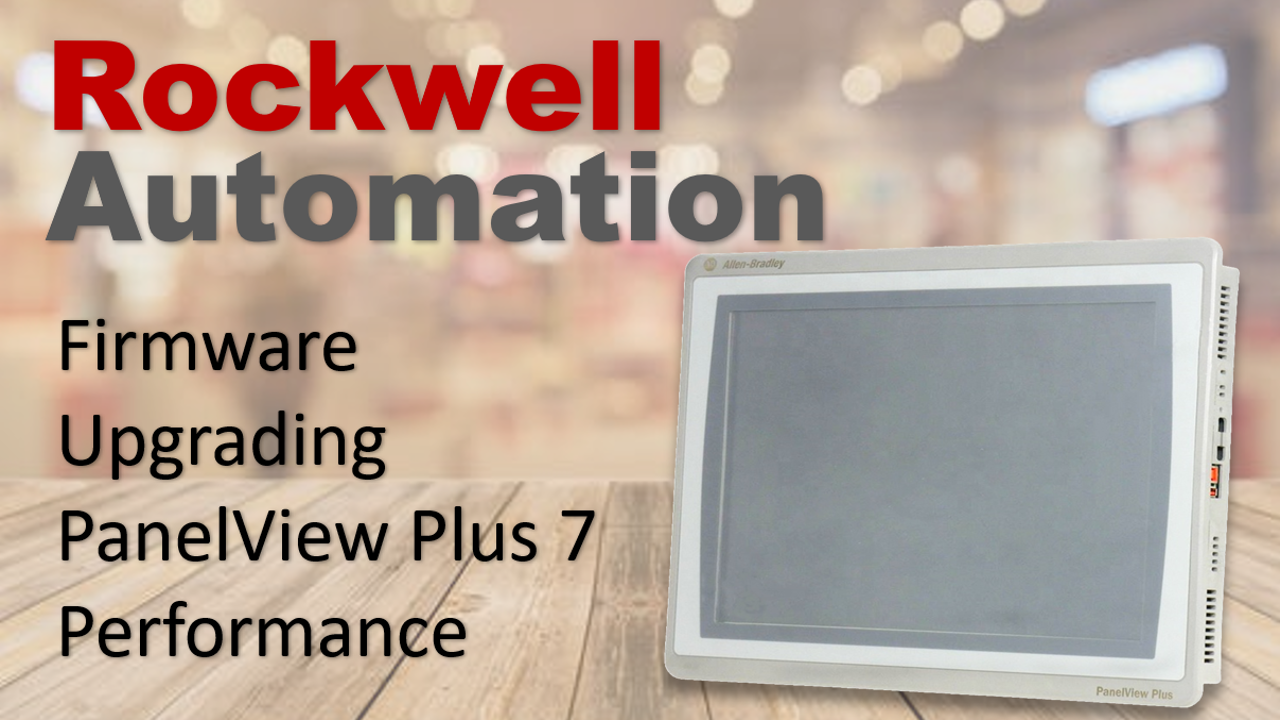 Allen-Bradley Rockwell PanelView Plus 7 Performance Firmware