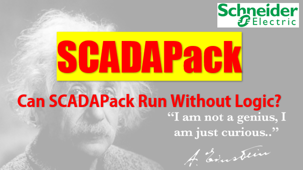 TechTalk - SCADAPack : Can Program Run Without Logic