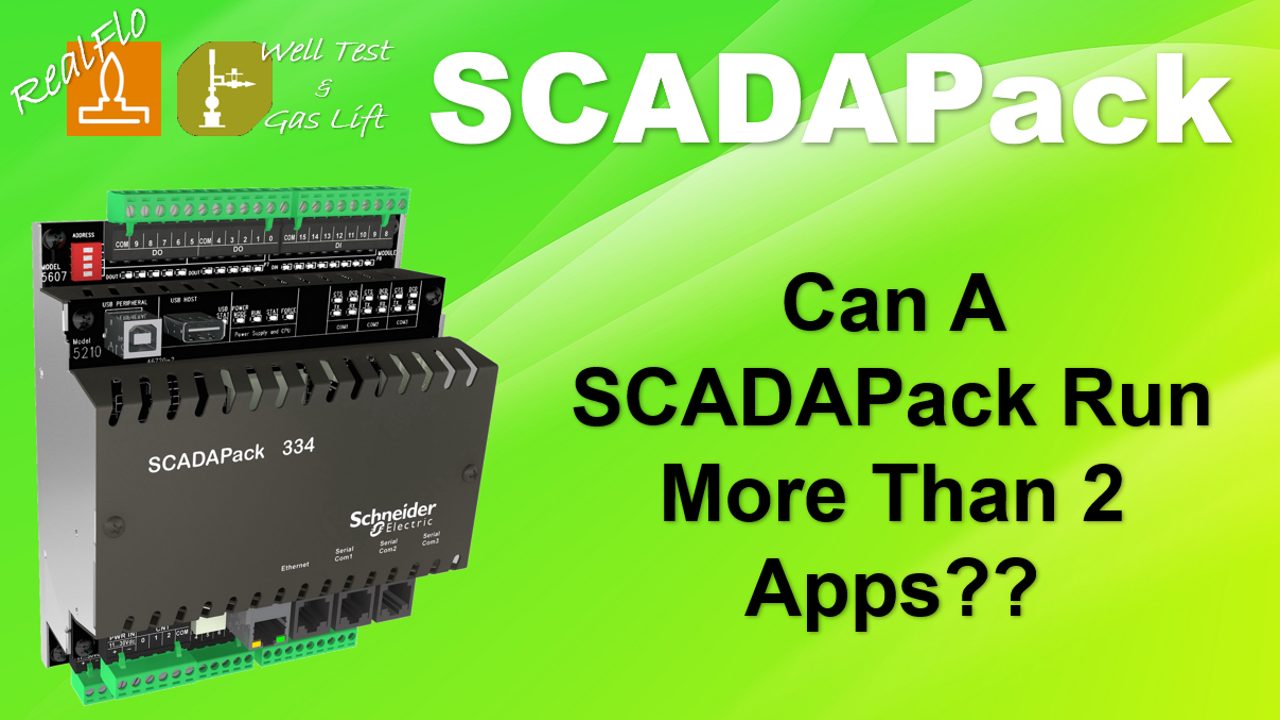 Can A Schneider Electric SCADAPack Run More Than 2 Apps