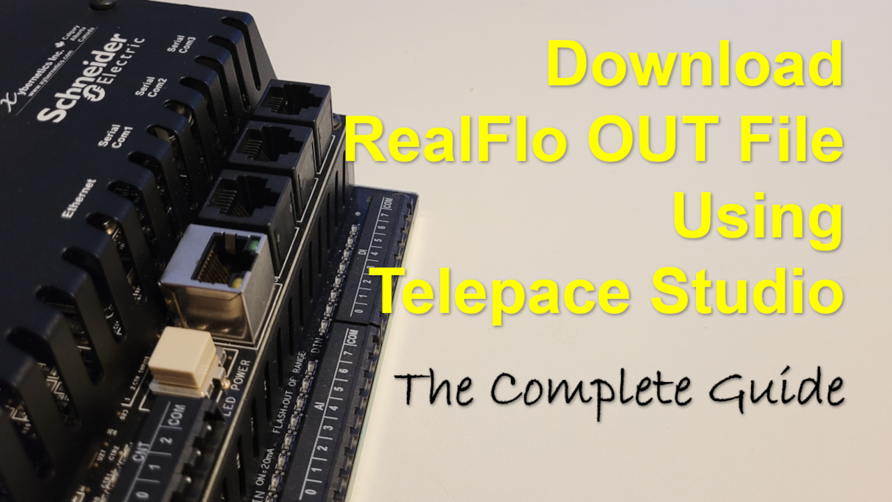 Download RealFlo OUT File Using Telepace Studio… The Complete Guide
