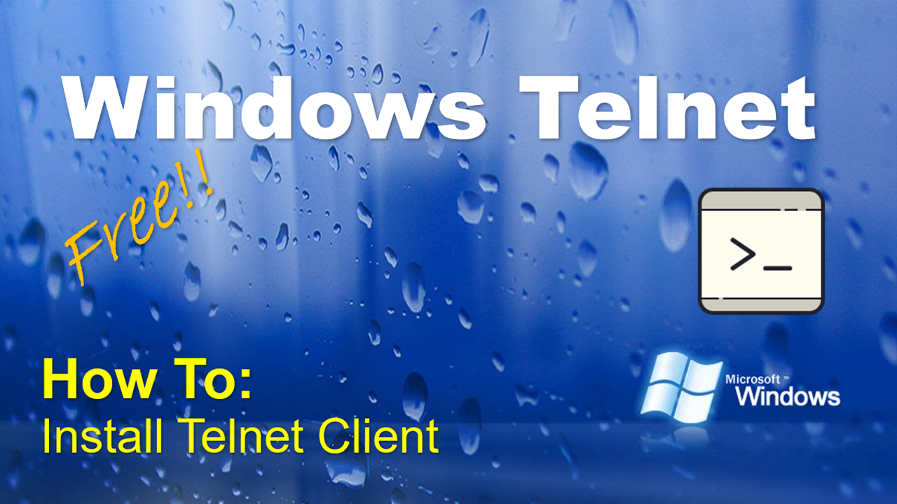 Microsoft Windows Telnet Client